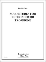 SOLO ETUDES FOR EUPHONIUM EUPHONIUM / BARITONE METHOD P.O.D. cover